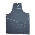 Denim Apron w/No Pocket